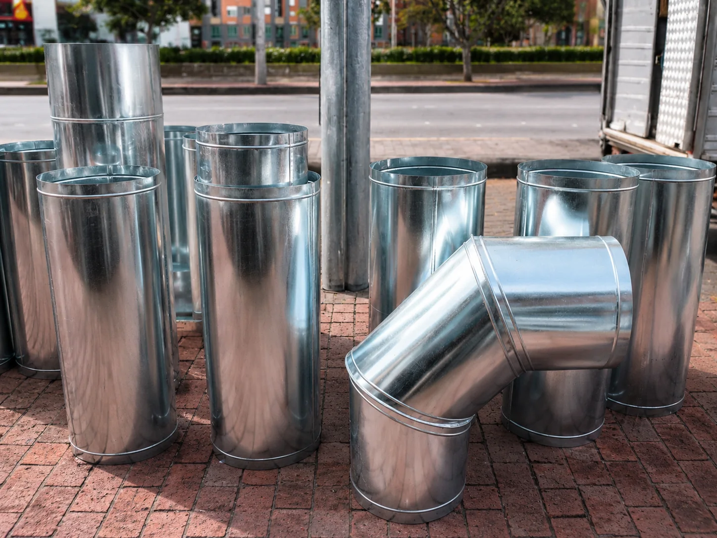 Ductos circulares galvanizados para sistemas de ventilación en Bogotá